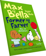 Max og Bella leger skole. Former og farver