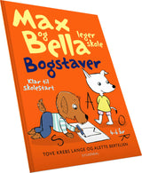 Max og Bella leger skole. Bogstaver