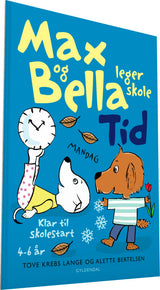 Max og Bella leger skole. Tid