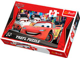 Puslespil cars 60 brikker trefl