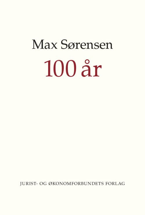 Max Sørensen 100 år