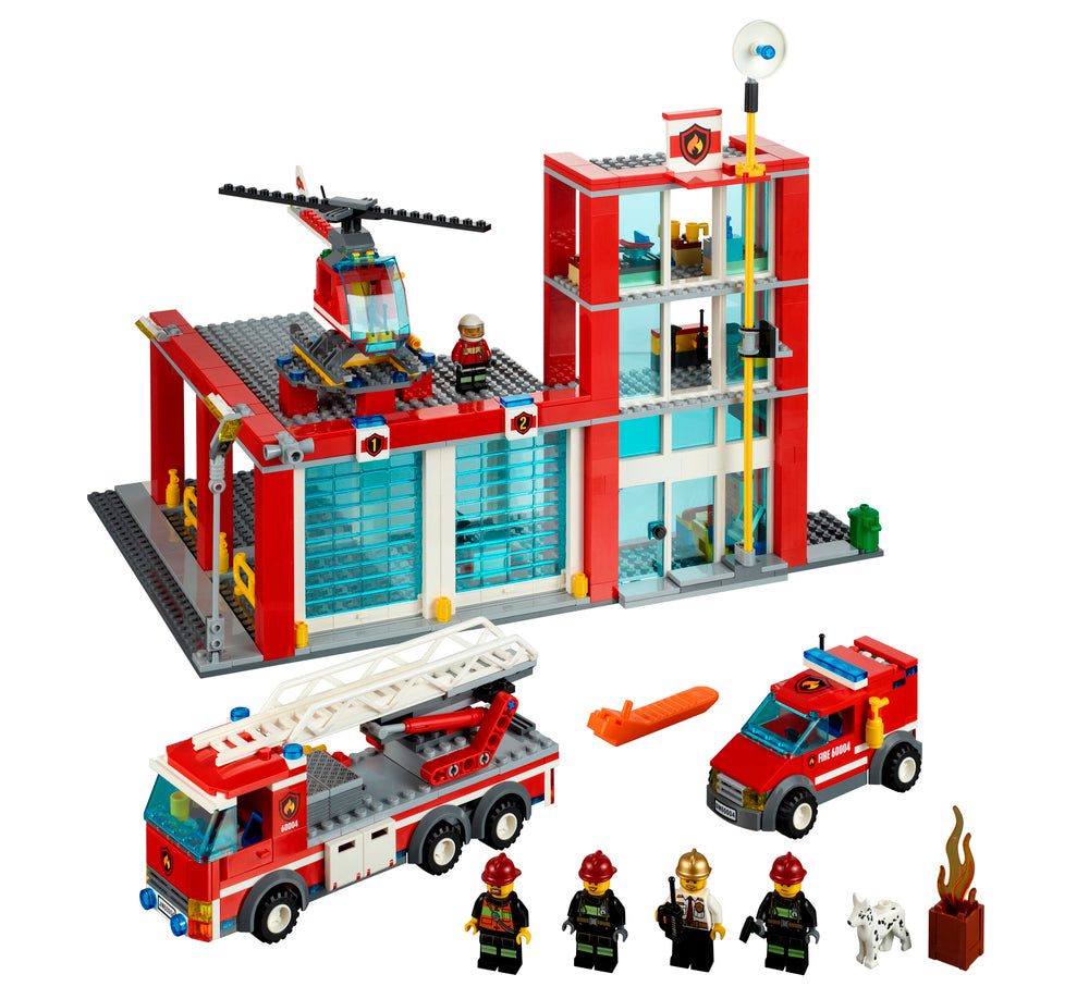 60004 LEGO city brandstation