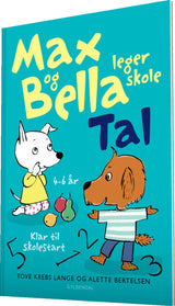 Max og Bella leger skole. Tal