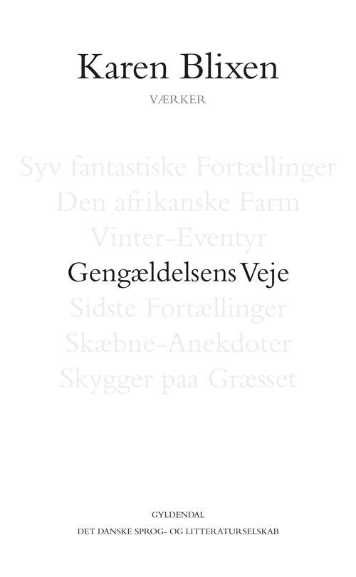 Gengældelsens veje