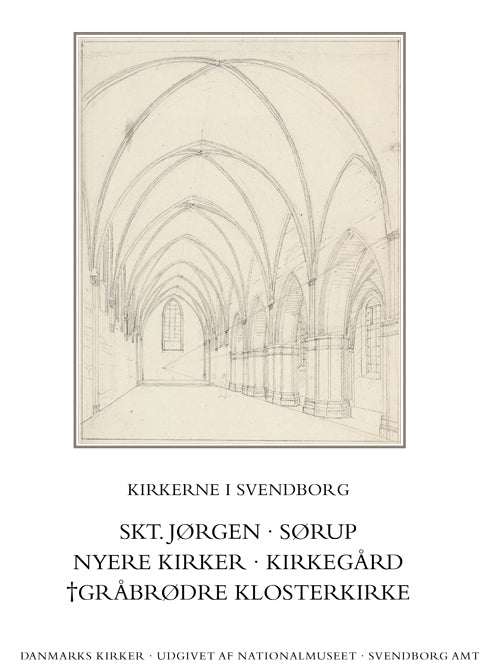 Danmarks Kirker. Svendborg Amt. Skt. Jørgen, Sørup, nyere kirker, kirkegaard, Gråbrødre Klosterkirke