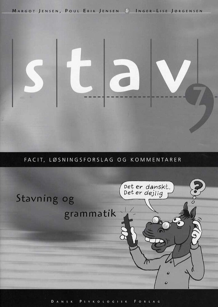 STAV 7 - Facit, løsningsforslag og kommentarer, 4. udgave