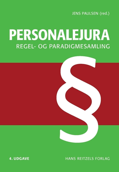 Personalejura - regel- og paradigmesamling