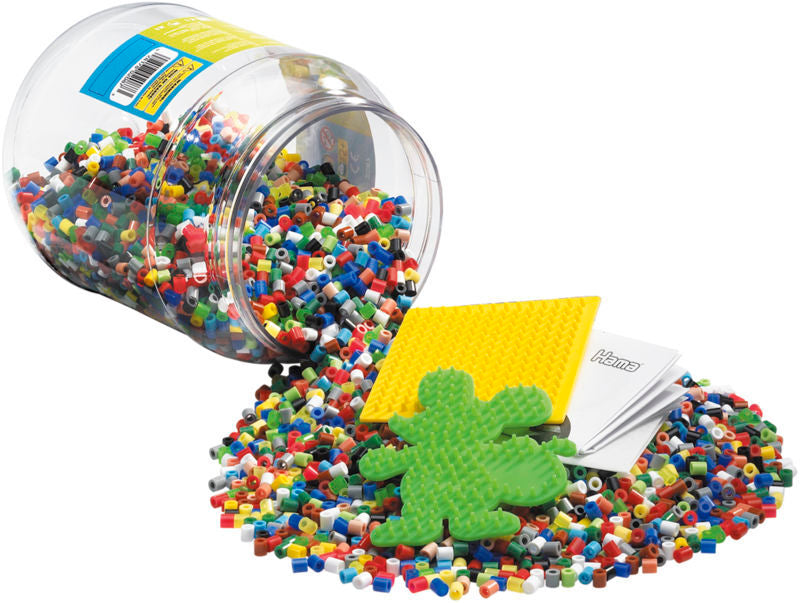 Hama perler 7000 stk +2 ass stiftplader