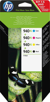 BLÆK HP NO 940 XL CMYK CARTRIDGE COMBO PACK