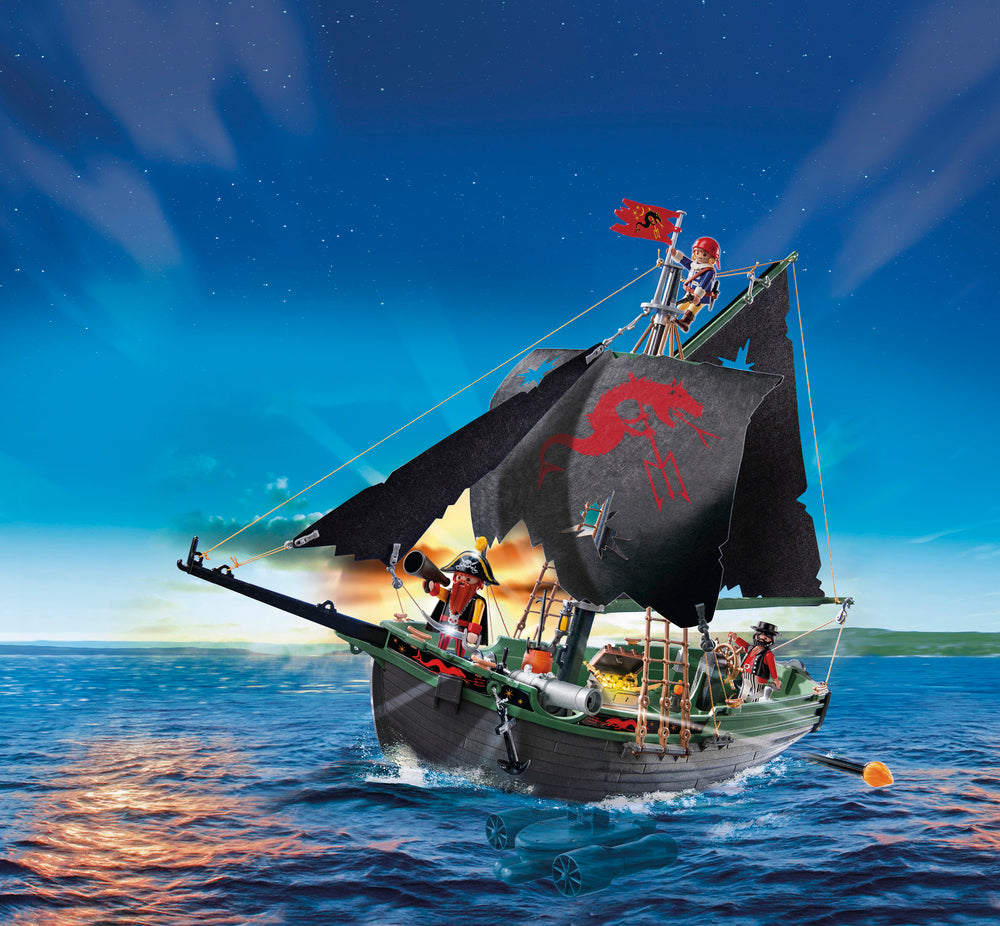 5238 PIRATSKIB MED FJERNBETJENING
