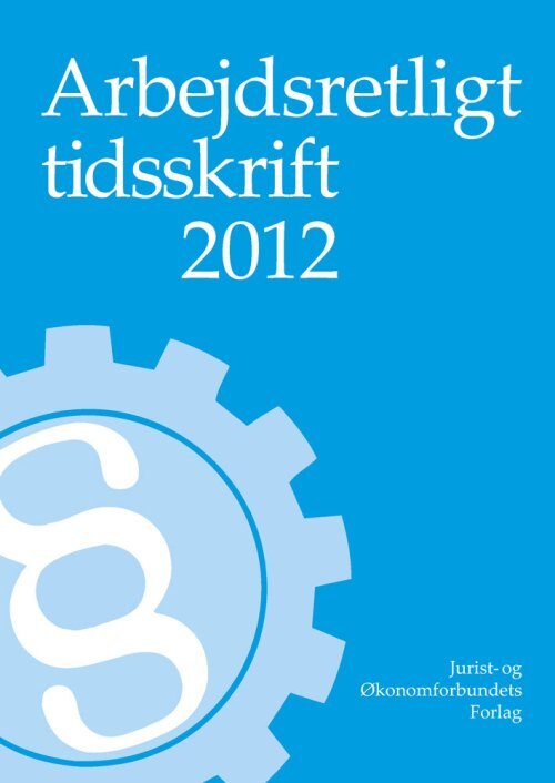 Arbejdsretligt Tidsskrift