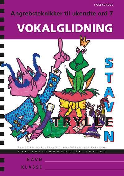 Tryllestaven Læsekursus 7. Vokalglidning, 5 stk.
