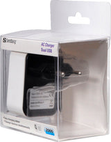 AC CHARGER DUAL USB 2A EU SANDBERG