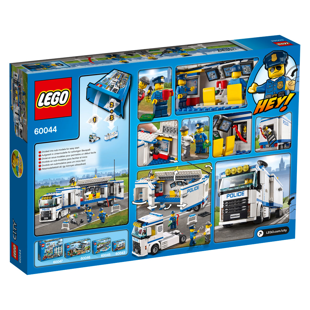 60044 LEGO CITY POLICE MOBIL POLITIENHED