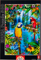 PUSLESPIL BIRD TROPICAL LAND 500 BRIKKER