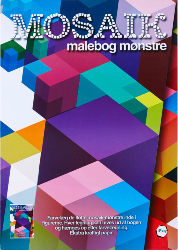 MALEBOG MOSAIK MØNSTRE