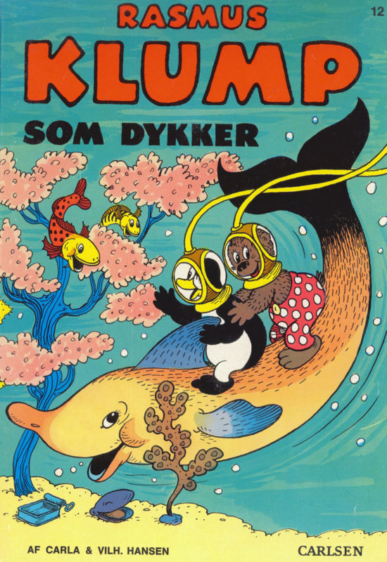 Rasmus Klump som dykker