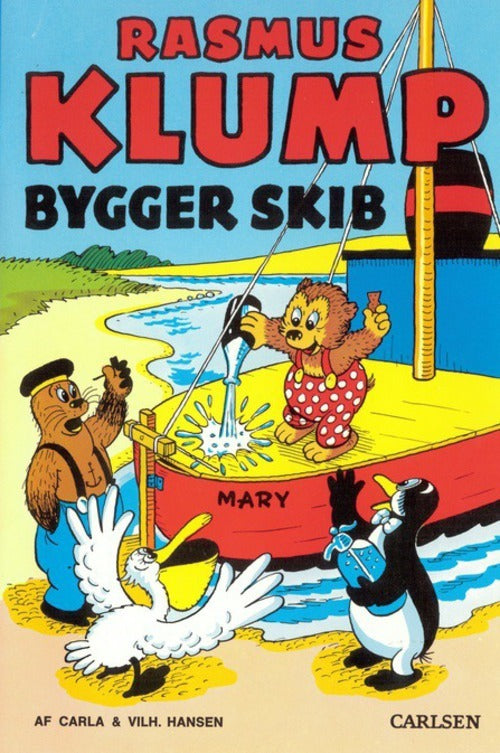 Rasmus Klump bygger skib - kolli m/4 stk.