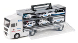 SPEED POLITI AUTOTRANSPORTER MED 6 BILER