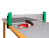 BORDTENNIS NET MED 2 BAT OG 3 BOLDE