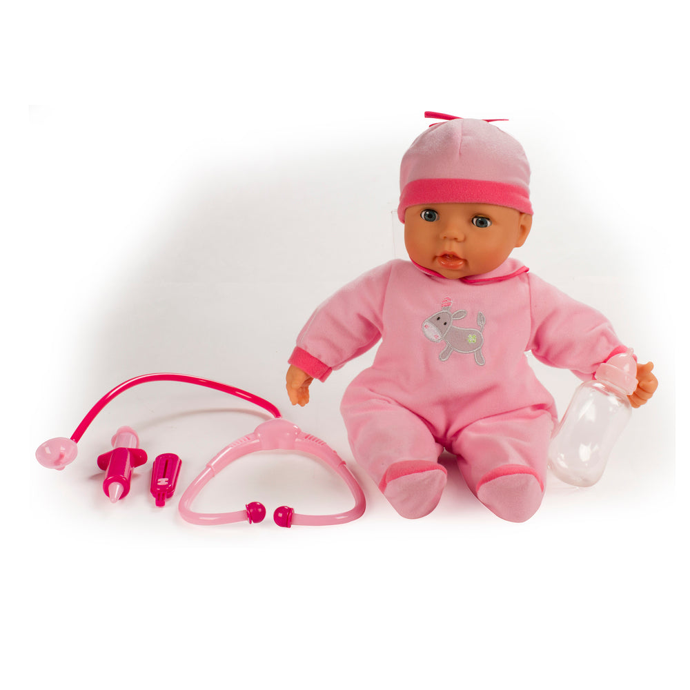 DUKKE MED DOKTORSÆT 38 CM