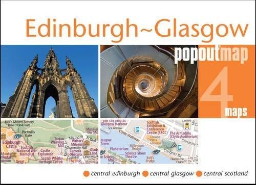 Edinburgh Glasgow Popout Map