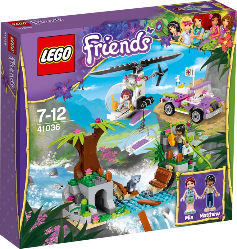 41036 LEGO FRIENDS REDNINGSAKTION PÅ JUNGLEBROEN