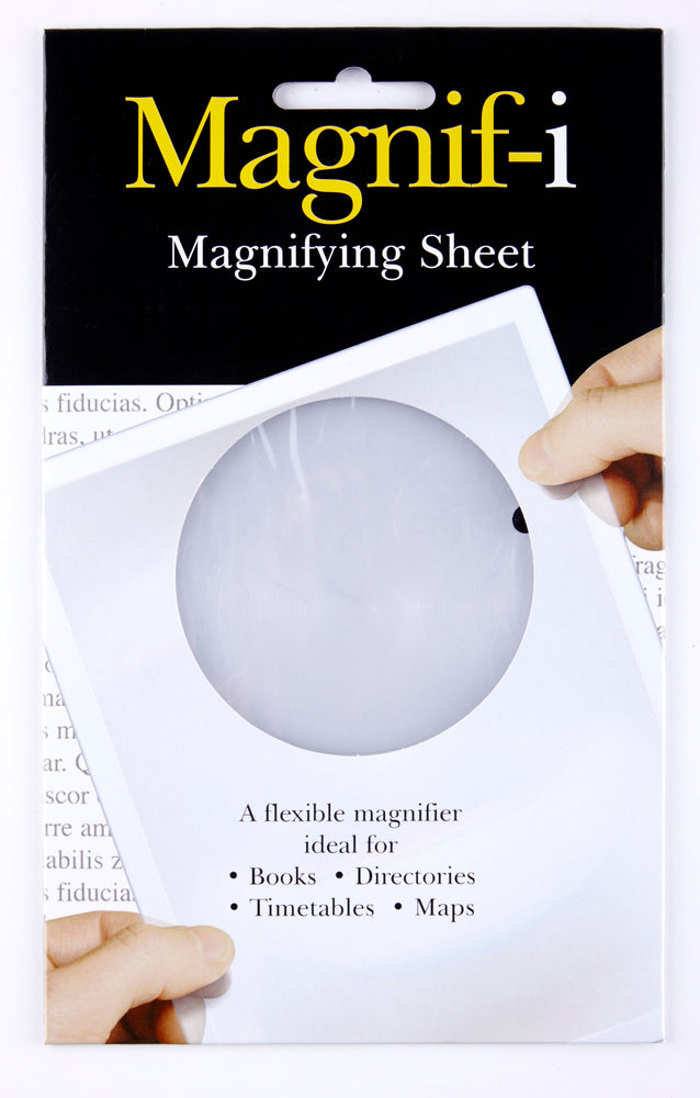 LUP/FORSTØRRELSESGLAS A5 MAGNIF-I