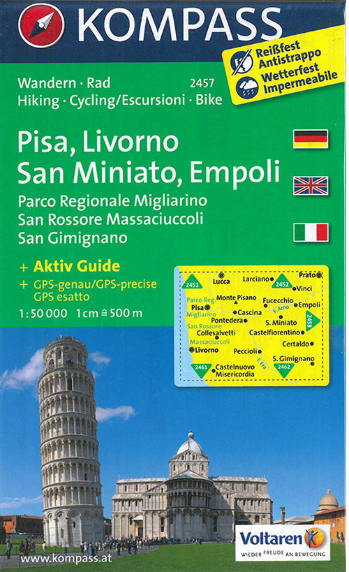 Pisa, Livorno, San Miniato, Empoli: Parco Regionale Migliarino, San Rossore Massaciuccoli, San Gimignano