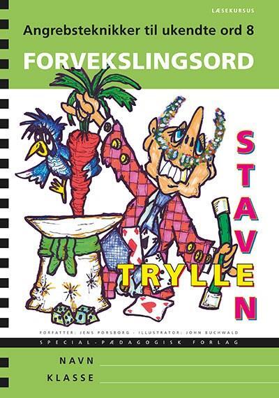Tryllestaven Læsekursus 8. Forvekslingsord, 5 stk.