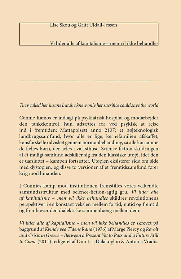 Vi lider alle af kapitalisme
