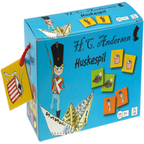 Huskespil med H.C. Andersen tegninger - X