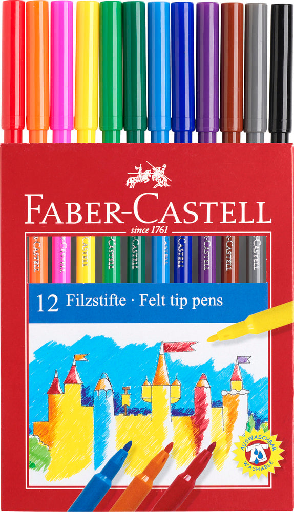 TUSSER BØRN Faber-Castell 12ASS