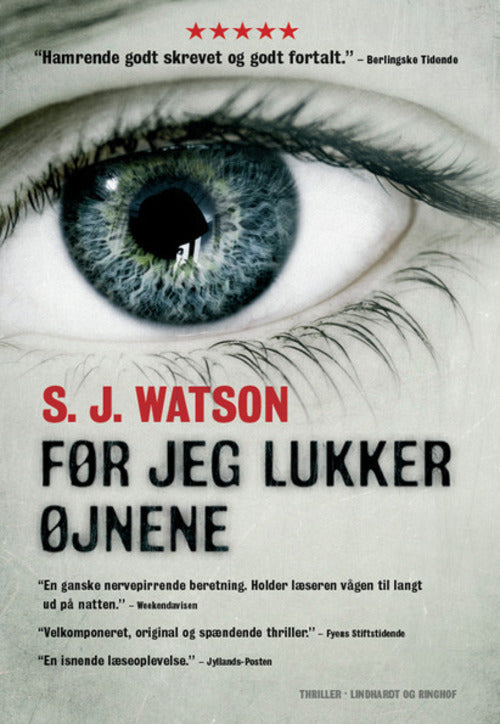 Før jeg lukker øjnene