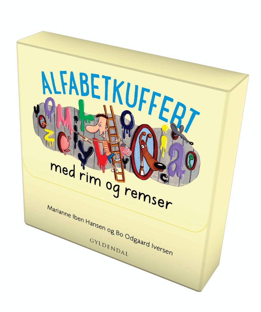 D1 Alfabetkuffert med rim og remser