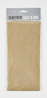 SILKEPAPIR GULD METALLIC 10 ARK/PAKKE
