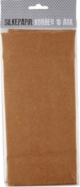 SILKEPAPIR KOBBER METALLIC 10 ARK/PAKKE