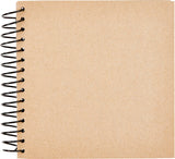 FOTOALBUM SCRAPBOG M. SPIRAL BRUN 20X20