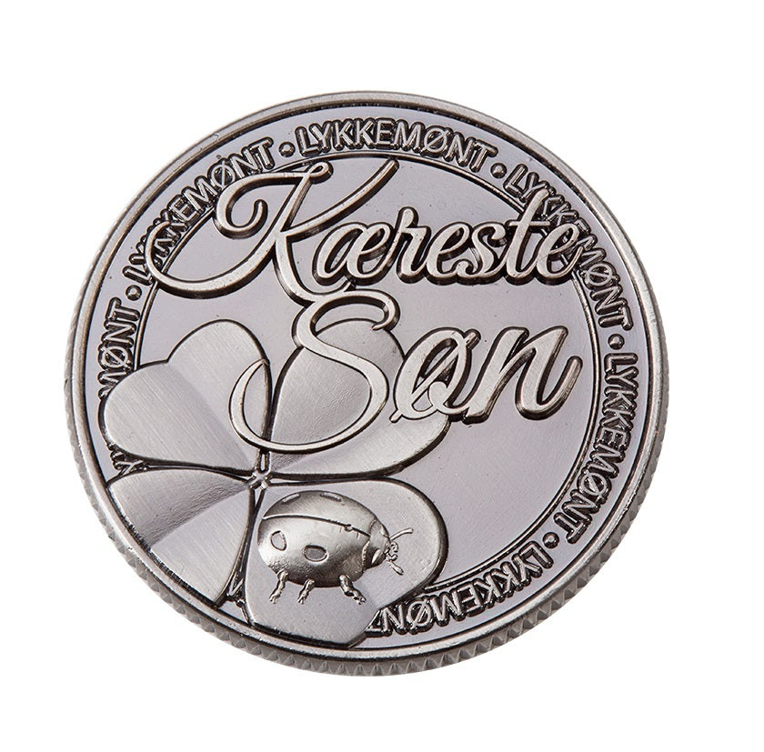 Lykkemønt kæreste søn