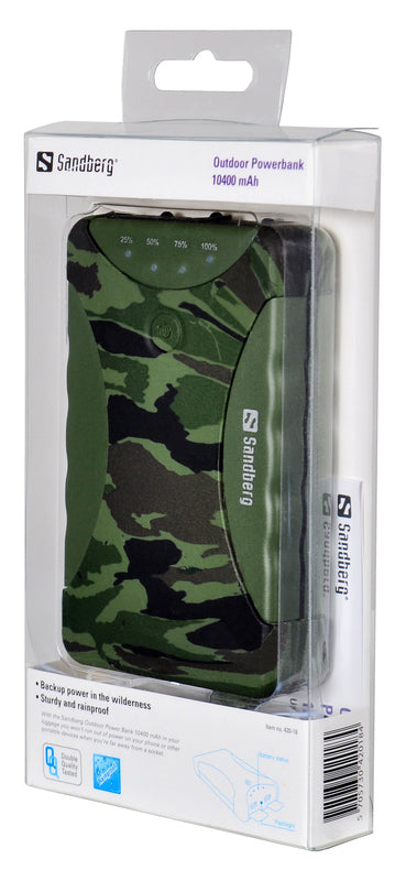 POWERBANK OUTDOOR 10400 mAh SANDBERG
