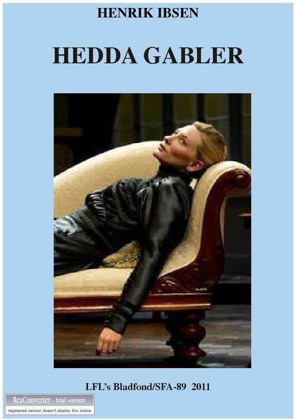 Hedda Gabler