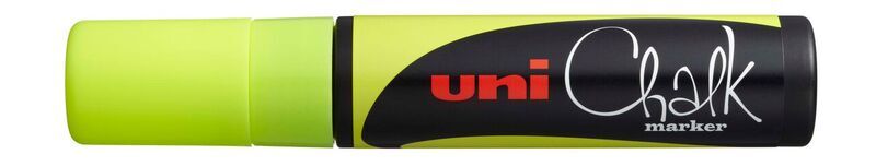 Marker uni chalk pwe 17k fluo gul