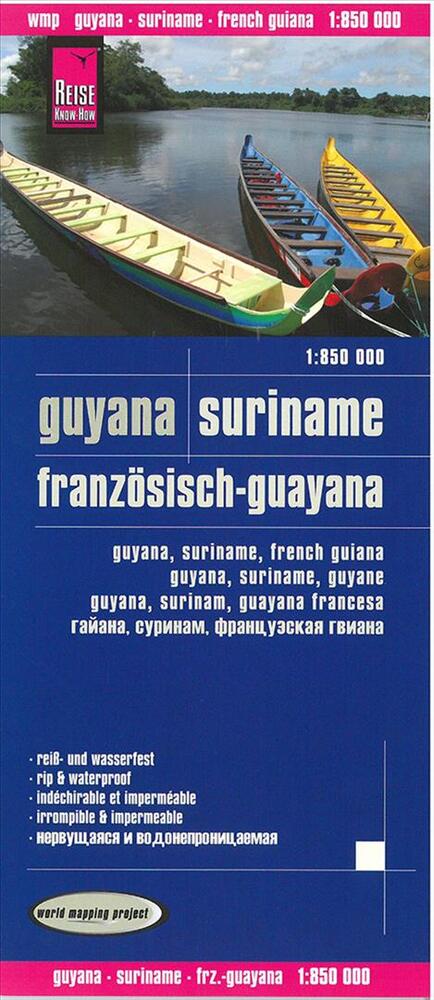 Guyana Suriname, French Guiana