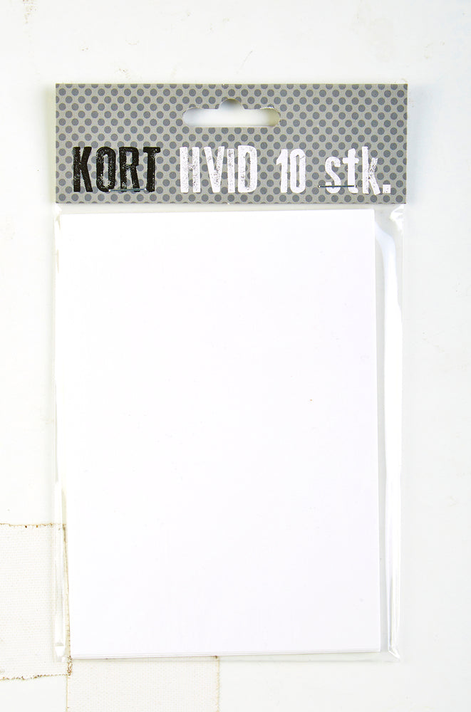 KORT A6 HVID 200 GSM 10 STK