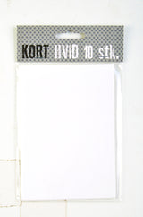 KORT A6 HVID 200 GSM 10 STK