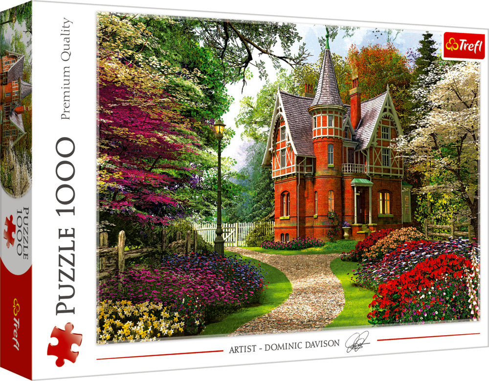 PUSLESPIL TREFL Victorian cottage 1000 brikker