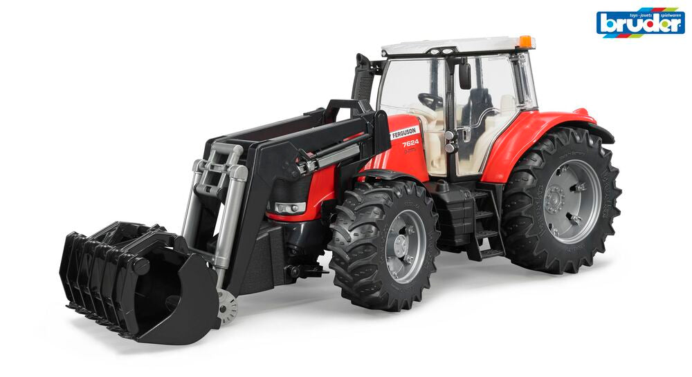 Bruder Massey Ferguson 7600 traktor med frontlæsser