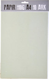PAPIR A4 110G LYSGRÅ M. 10 ARK