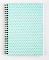 SPIRALBLOK TURKIS SEKSKANT A5