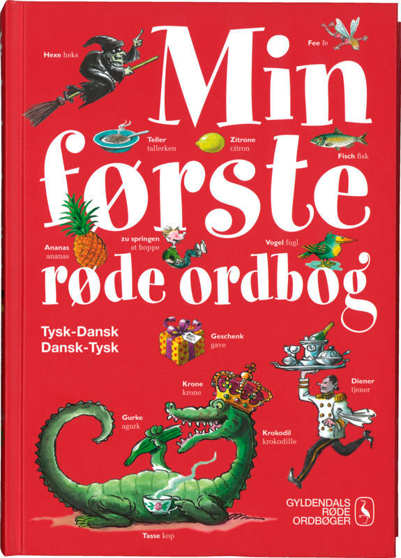 Min første røde ordbog - tysk-dansk, dansk-tysk